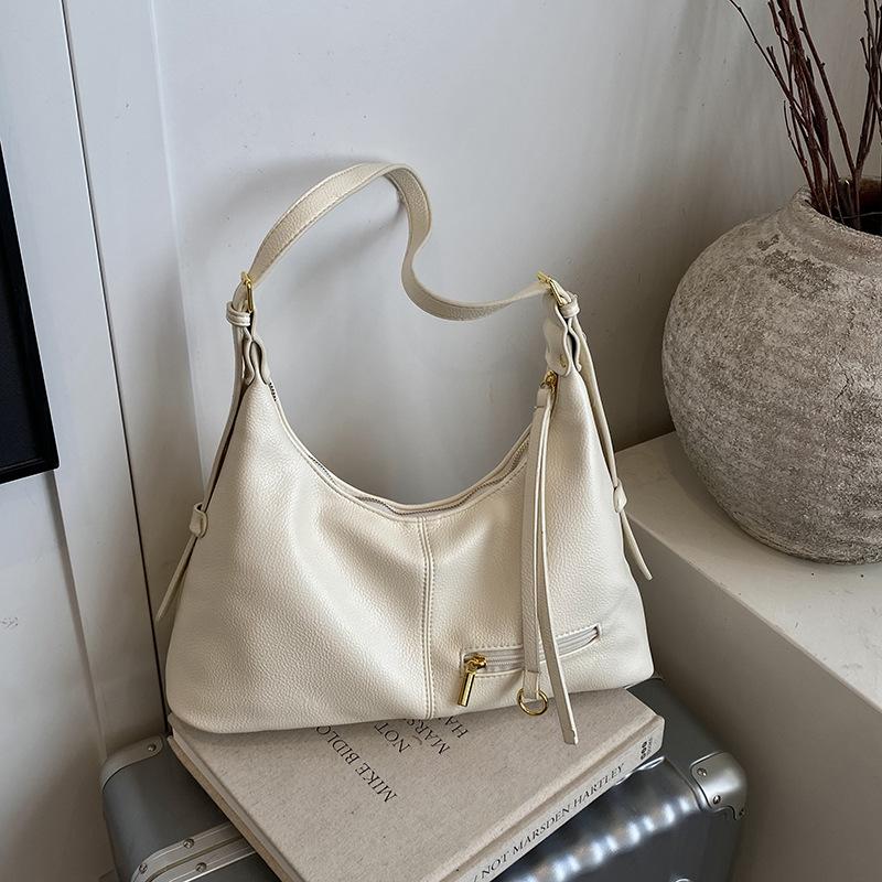 High-end, Fashionable, Large-capacity Single-shoulder Bag, Commuter Bag, Retro Crossbody Tote Bag