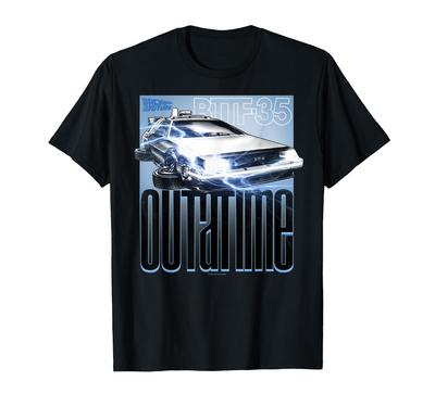 Back To the Future 35th Out A Time DeLorean T-Shirt