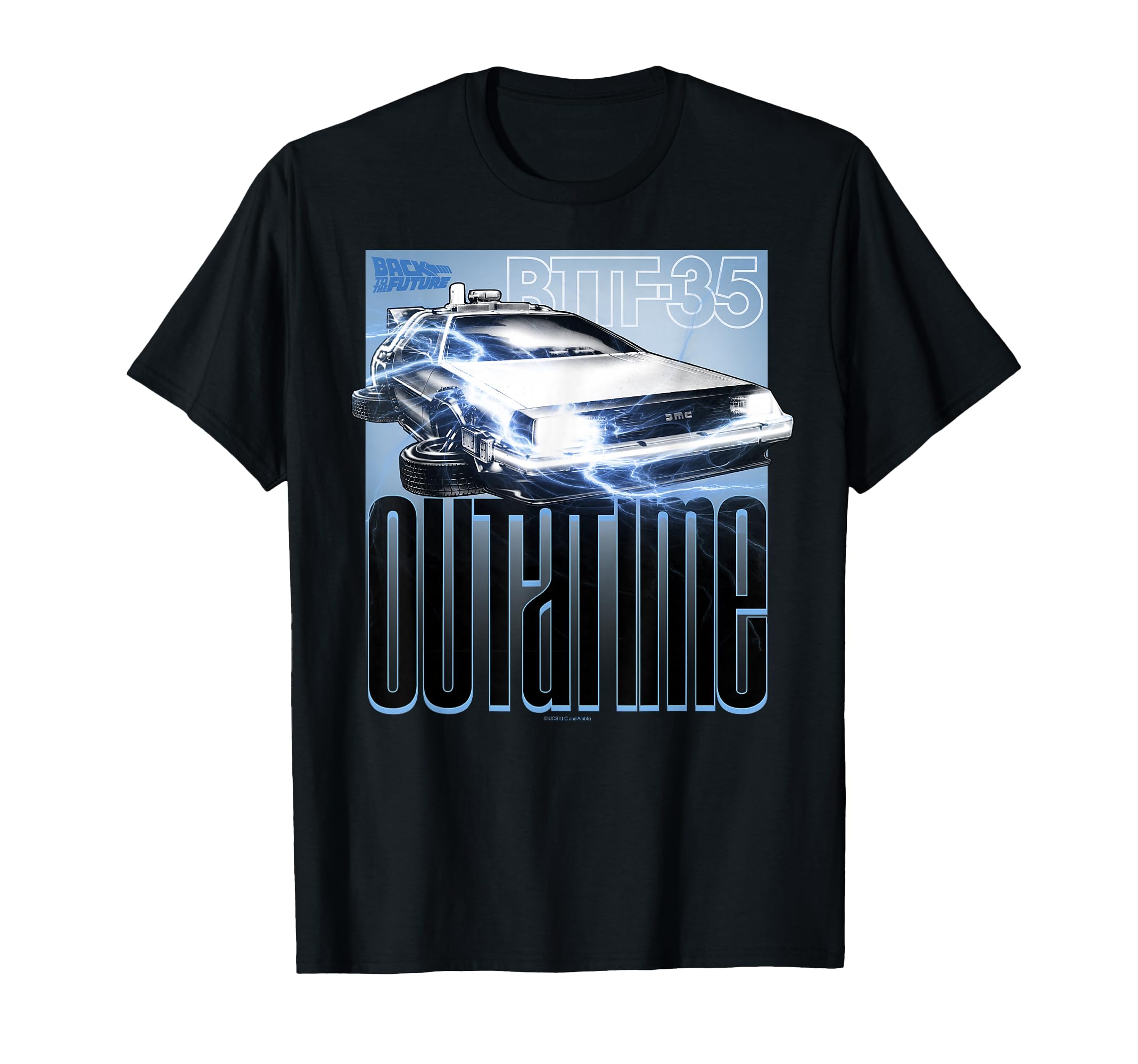 

Back to the Future 35th Out A Time DeLorean T-Shirt
