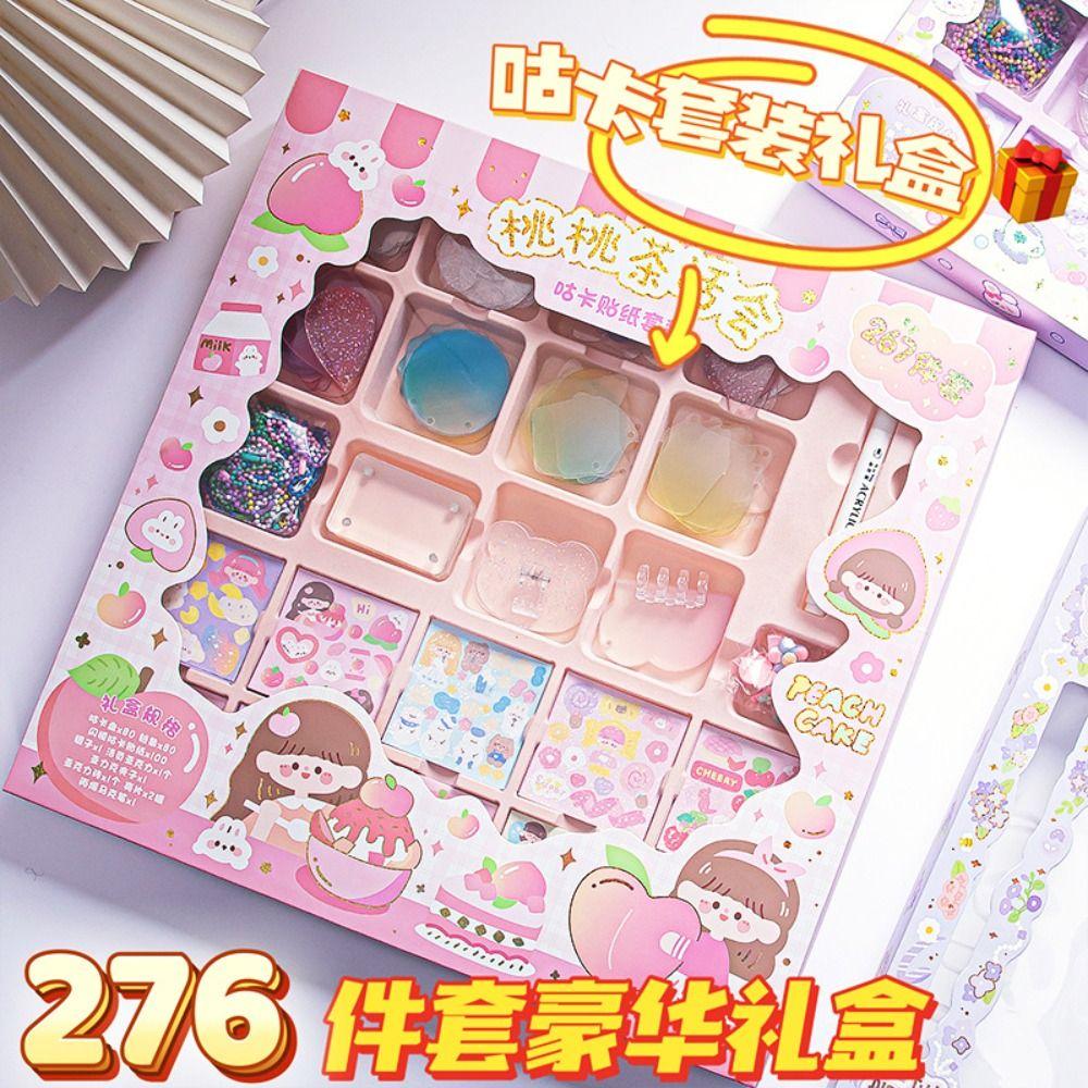 

Наклейки Goo Card Наклейка Набор DIY Брелок Набор для самостоятельного изготовления брелока Guka Cream Glue Наклейка A