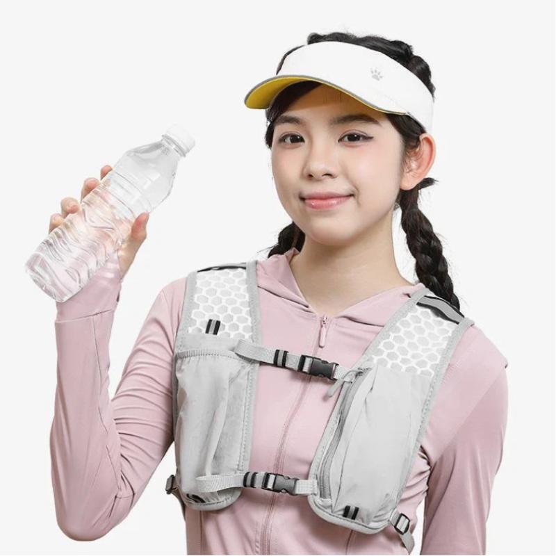 Breathable Running Hydration Vest 1Pcs Reflective Marathon Water Bladder Pack for Outdoor Triathlon Training Sports