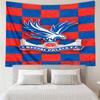 1PC Crystal Fc Crest Printed Tapestry Room Decoration Wall Hanging for Living Room Bedroom, dormitory, Birthday and Christmas gifts