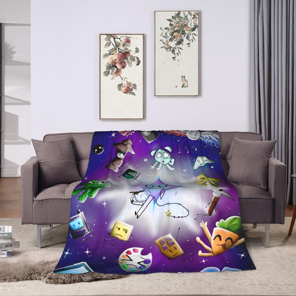 Inanimate Insanity Všechny postavy Deka Povlečení Přehozy na pohovku postel Teplé Měkké Vlastní kvalita Přehoz na postel Nápad na dárek
