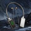 Wireless Earphone Bluetooth-compatible Hanging Neck Headset LED Display Waterproof Wireless Neckband Headphone