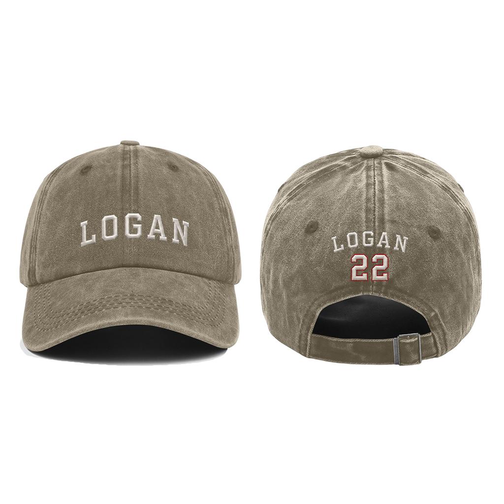 Vintage Washed Cotton Baseball Cap Adjustable Soft Top Distressed Retro Style Embroidered Logo Casual Outdoor Hat for Everyday Use