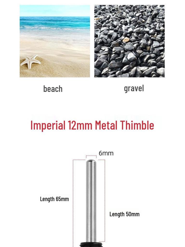 2.9M Extra Thick Telescopic Tent Pole - Portable Outdoor Camping Awning Sunshade Support (26mm Diameter)
