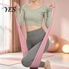 Elastic Workout Band Natural Latex Resistance Band, Stretch Strap for Yoga Fitness, Body Strength Training Stretching Equipment Home Gym Full Shaping
