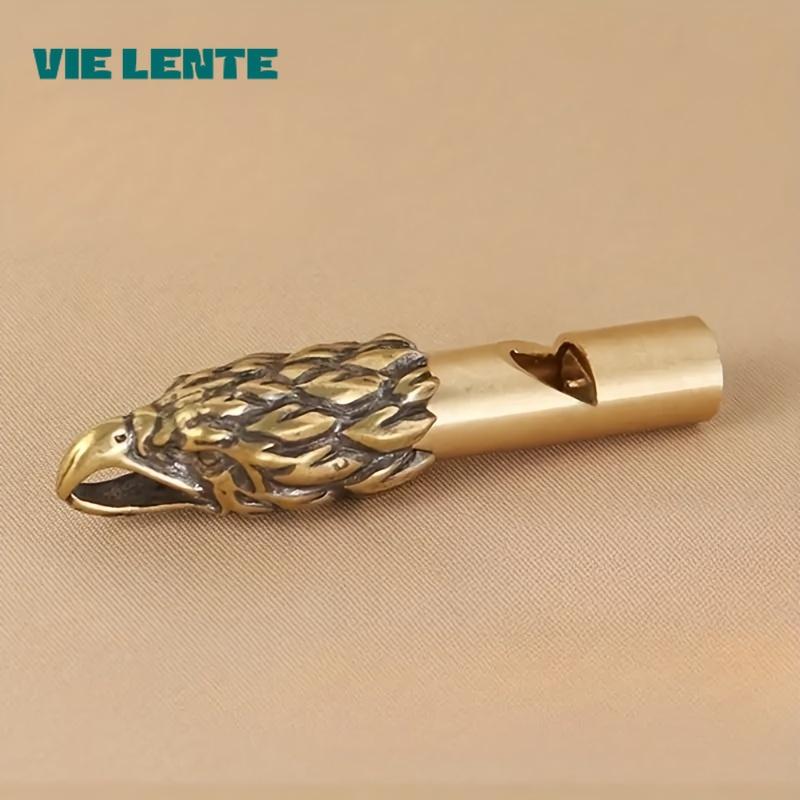 

Premium Large Copper Eagle Head Whistle - Durable, Ideal for Emergency Survival & Outdoor Sports