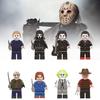 Wm6075 Halloweenová tématická strašidelná mini figurka v sáčku Dětská hračka Stavebnice