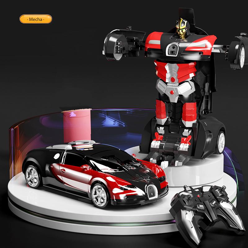 Transform Remote Control Car Remote Control Car for Boys 4-7 Transform Cars for Boys Birthday Gift for Boys/Girls