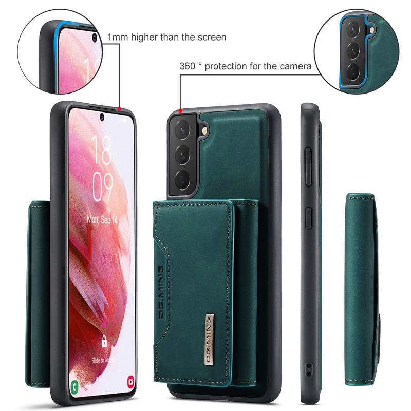 Manyetik Kart Cüzdan Tutucu Glitter PU Deri TPU Kılıf Samsung Galaxy S23 S22 S21 Ultra Artı S20 FE Note20 Z Fold 3 4 Darbeye Dayanıklı Koruyucu Kapak