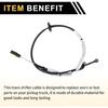 Automatic Transmission Gear Shifter Cable for Ford F-150 2015 2016 2017 2018 2019 Auto Trans Gear Shift Control Lever Cable No.FL3Z7E395D Metal