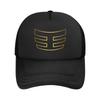 White Tiger Power Rangers  Trucker Hat Adult Vintage  Mesh Baseball Cap Polyester Breathable Sports Cap