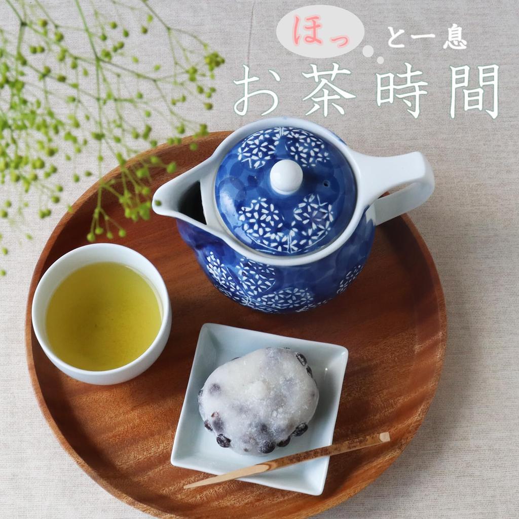 Functional Household Item. Clean Function, Water-repellent Finish, Tea Stain and Stain Resistant [Arita Ware, Made In Japan] Pot (Flower-shaped,