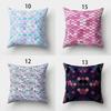 Luxurious Mermaid Fish Scale Pillowcase Soft Peach Cloth For Bedroom And Sofa