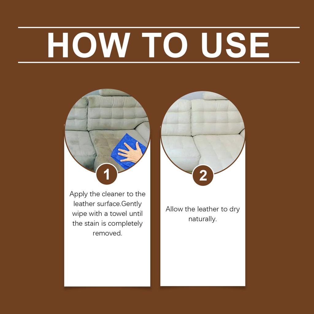 Leather Conditioner For Furniture Sofas Deep Cleans, Condition Protected