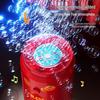 Remote-Control Festival Fireworks Bubble Machine with Light & Sound - New Year & Wedding Toy