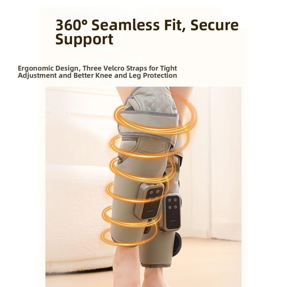 3 Levels Air Pressure Air Wave Massager Hot Compress Electric Air Pressure Device  Leg Massage