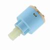 40mm Keramik-Kartusche Wasser Mischbatterie Inner Control Wasserhahn Ventil ABS Blau Praktisch