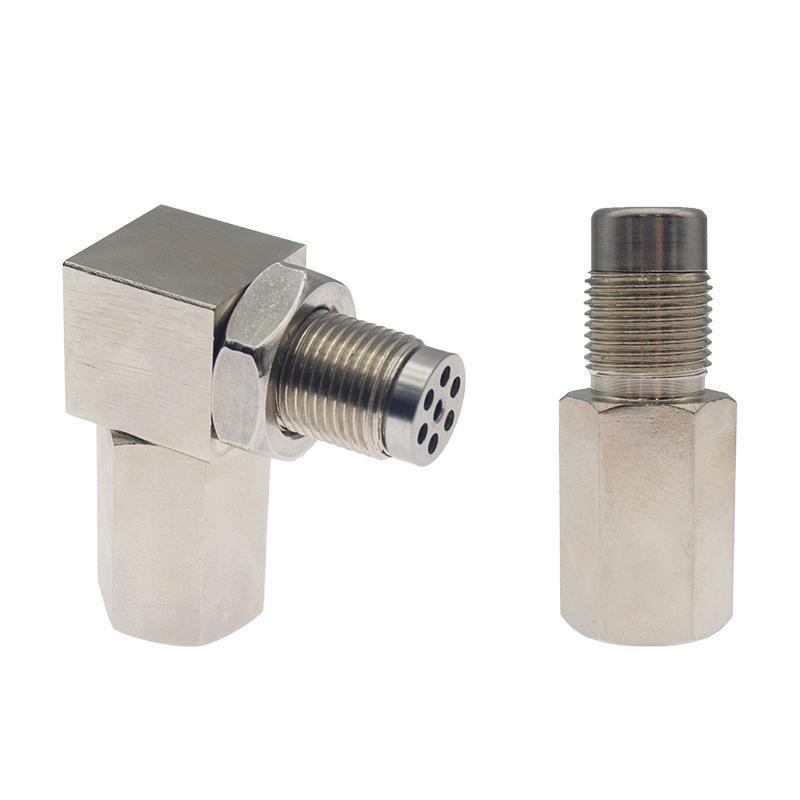 0/45/90 Degree Extender Oxygen Sensor Extender Catalytic Converter Universal M18X1.5 O2 Oxygen Sensor Connector Accessories