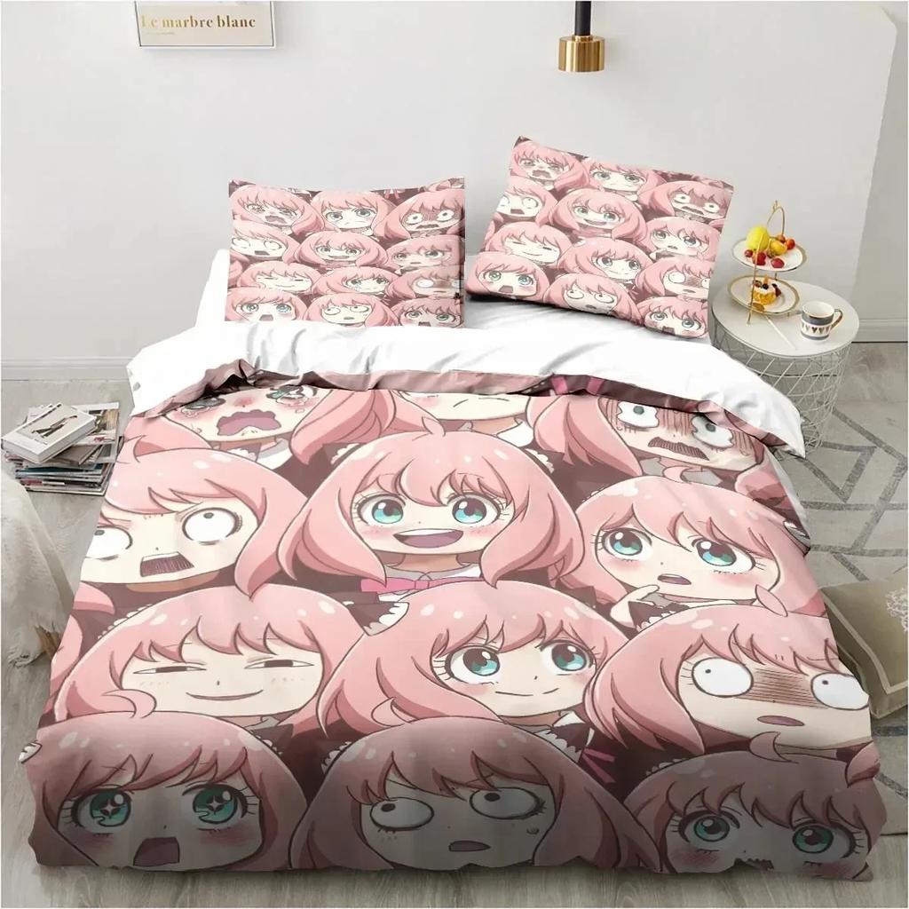 Comforter Bedding Sets Cartoon Duvet Cover Pillowcase Full Size Queen King Quilt Cover Single Double Bed A