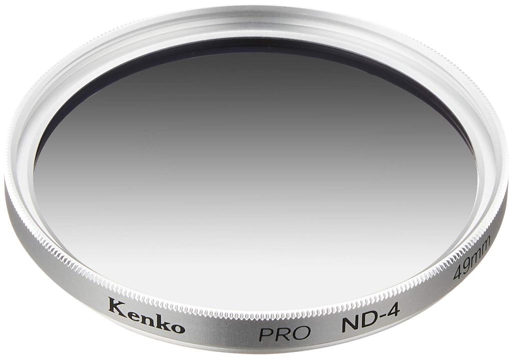 Kenko ND Filter PRO ND4 49mm Silver Frame for Light Intensity Control (Product Code 049426)