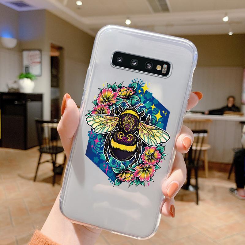 

For Samsung Galaxy S10 Plus S10E Phone Case Shockproof Silicone Soft Funda Cute Transparent Bumper Coque For Samsung S10 S10+ Samsung S10
