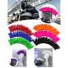 Synthetic Hawks Mohawk Outdoor Hair Sticker Wigs Universal Reusable Motorcycle Accessories Solid Racing Bicycle Stick On Cycling