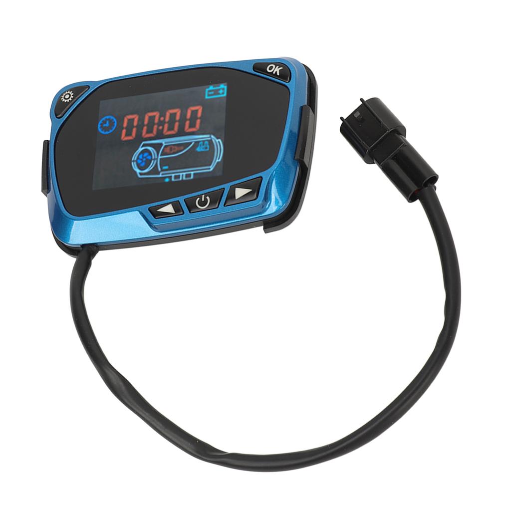 Ovladač naftového topení LCD displej Monitor Spínač s dálkovým ovládáním pro 12V 24V parkovací vzduch