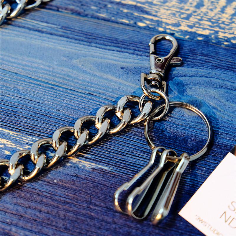 Single-layer Trouser Chain, Wallet Chain, Men's and Women's Casual Waist Chain, Wallet Anti-theft Lanyard