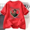 But Daddy I Love Him Pedro Pascal T Shirt Women Lady Girl Cotton Short Sleeve Round Neck Tshirt High Quality Comfortable Tee