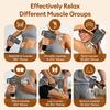 11-IN-1 Electric Massage Gun 99 Level Powerful Fascia Gun High-Frequency Vibration Body Massage Gun Arms Leg Muscle Masajeador