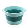 Portable Foldable Foot Bath Bucket with Massage - Ideal for Dorms and Home Use