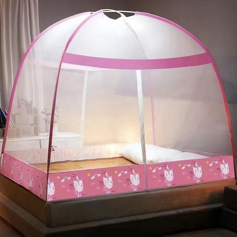 Installation-free Yurt Mosquito Net Home Encryption Single Student Dormitory Double Bed Baby Foldable Mosquito Net