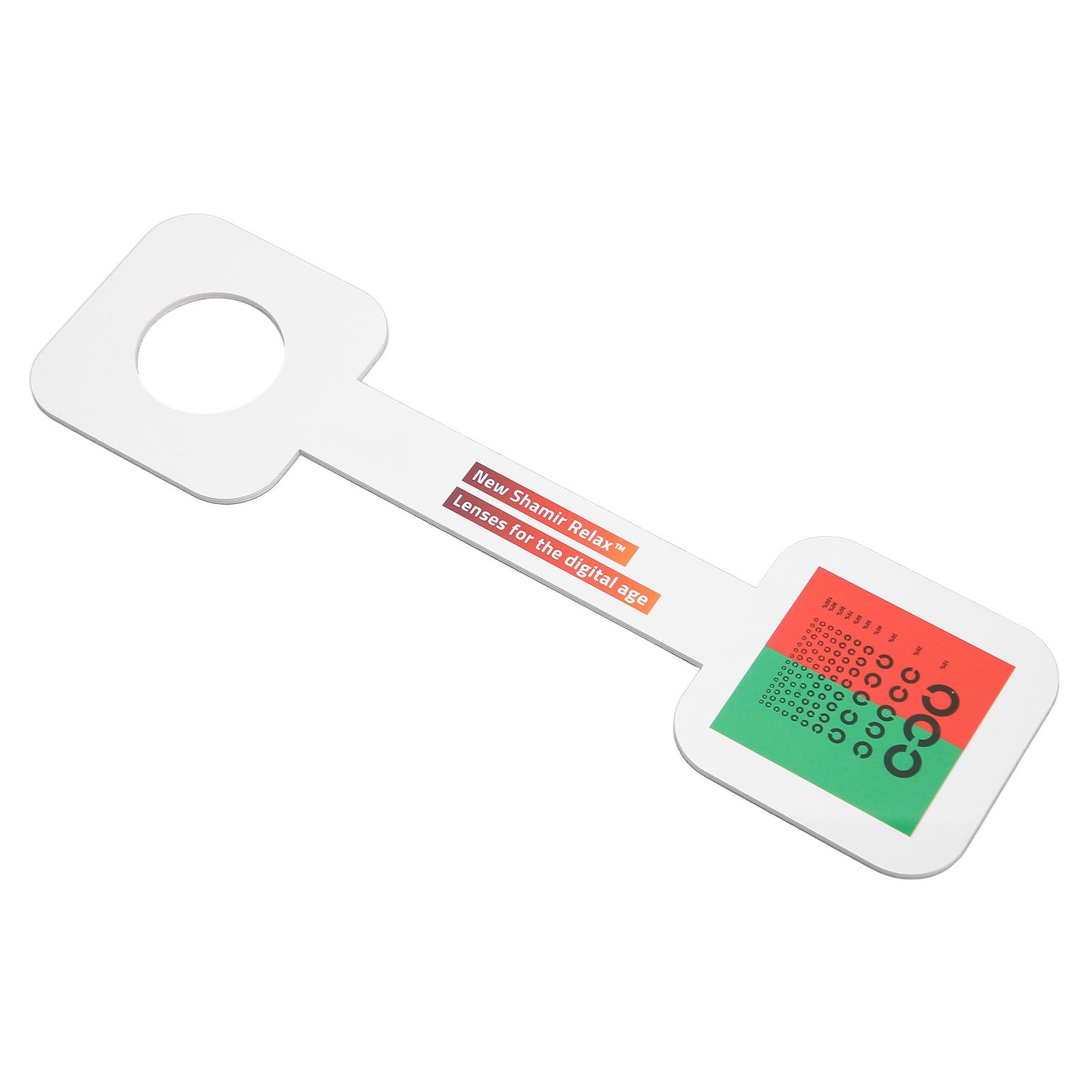

Pupil Distance Meter Eyelid Measuring Gauge Plastic Pupil Ruler Portable Eye PD Ophthalmic Tool