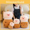 Big Brown Plush Pig Doll Toy For Kids, Creative Gift Idea With Pp Cotton Material