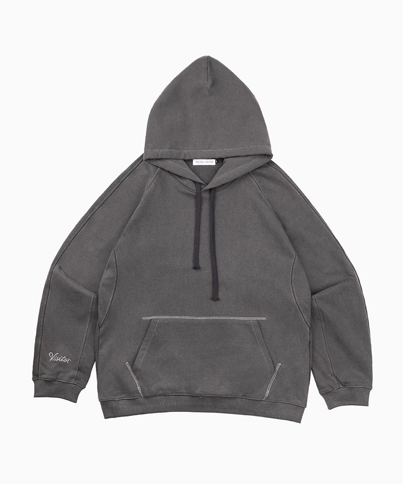 Heritage Reverse Hood - Charcoal Pigment