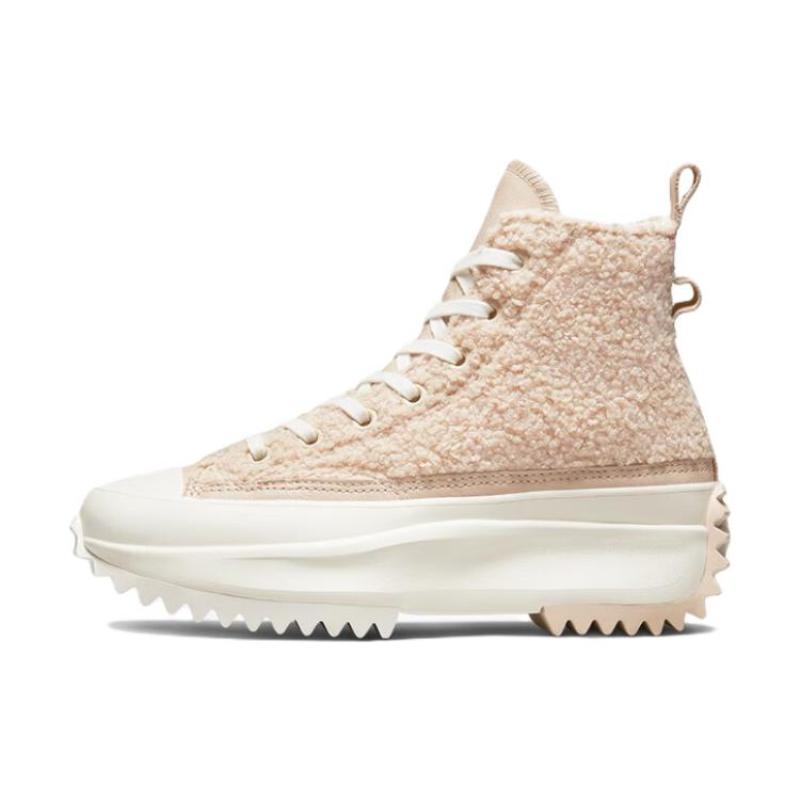 

Converse Run Star Hike Casual High-Top Espadrilles Unisex Pink 44.5