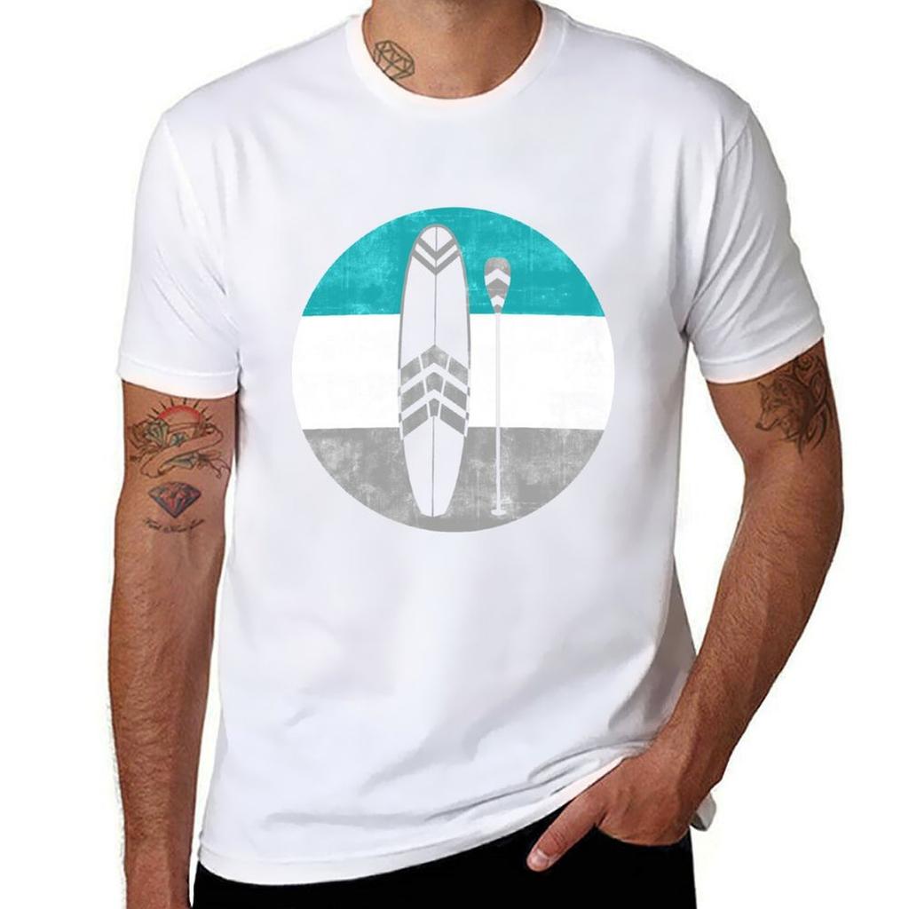Stand Up Paddle Water Sports Board Paddle Tshirt High Elasticity Sports Tee Shirt