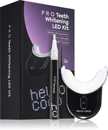 

Набор для отбеливания Hello Coco PAP Pro Whitening Led Kit TU прозрачный