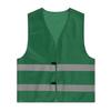 Reflective Multi-Pocket Cold-Proof Vest for Construction, Landscaping, Sanitation, Traffic, Ride-Hailing, and Riding