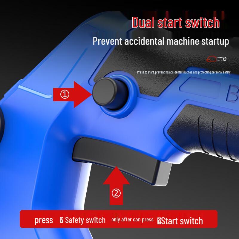 Ximode 21V Brushless Cordless Electric Chainsaw CN Plug (adapter Included)