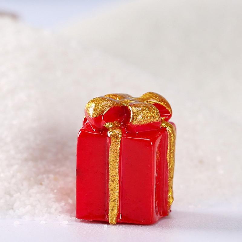 Resin Artificial Ornaments Cute Snowman Santa Claus Micro Landscape Layout Props Bonsai Decoration