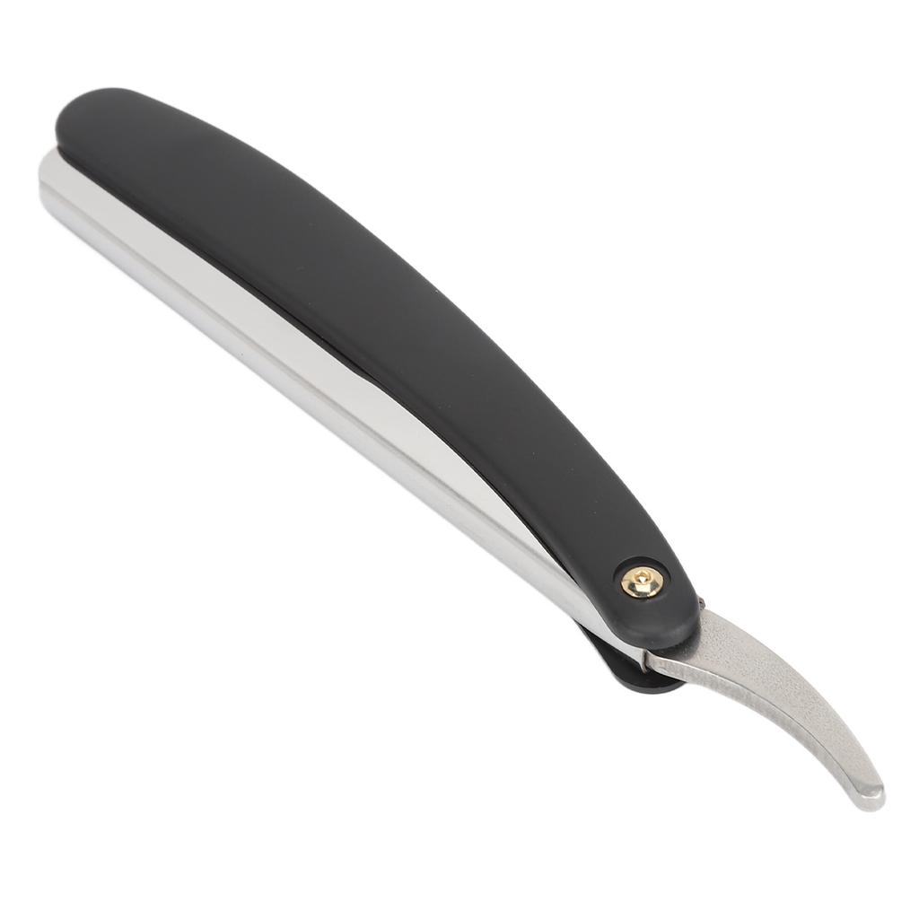 Vintage Manual Beard Knife Ergonomic Streamline Folding Holder Beard Trimmer Rack for Men