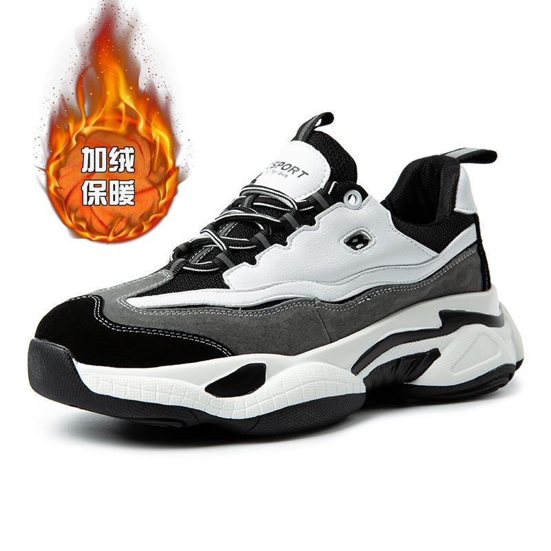 

Повседневная спортивная обувь на толстой подошве мужская 2025 весна новая увеличивающая рост папины кроссовки корейская версия модные дышащие кроссовки для бега на мягкой подошве 44