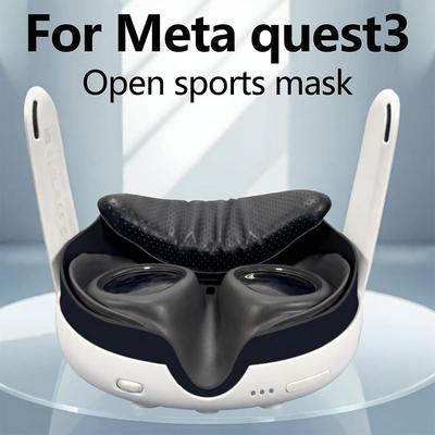 For Oculus Meta Quest 3 Lightweight Face Covers Facial Interface Face Mask Replacement Cover For Meta Quest 3 VR Accessories