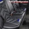 AWG1 Car Seat Cover Front Rear Seat Leather Cushion Pad Protective Mat For Lada 2110 2114 Largus 2112 110 2105 2107 2106 Vesta Niva