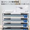 HaOhana Document Tray, Document Case, Box, A4, 5 Tiers, Horizontal Storage, Shelf, Storage, Organization, Space-Saving, Desktop, Desk