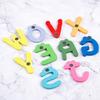 26PCS Wooden Thick letters Magnets for Toddlers Fridge Cute Animal Colorful ABC Magnetic Letters Toy Set for Kids Toddlers