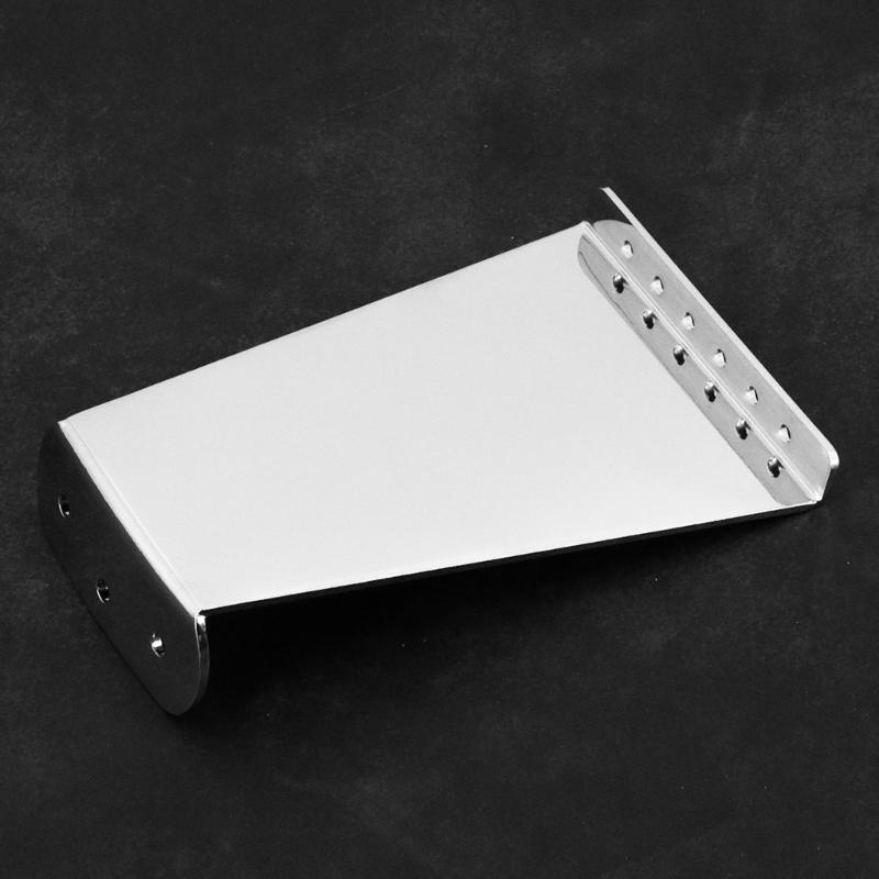 Universals Metal Guitar Bridge Tailpiece Electric Guitar Tailpiece Replacement Resonator for Enhanced Performances